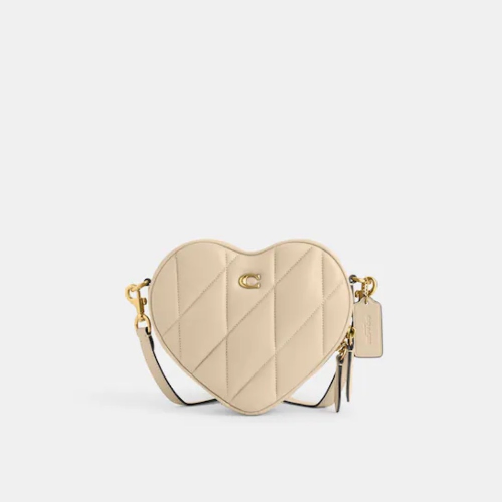 Coach heart crossbody bag